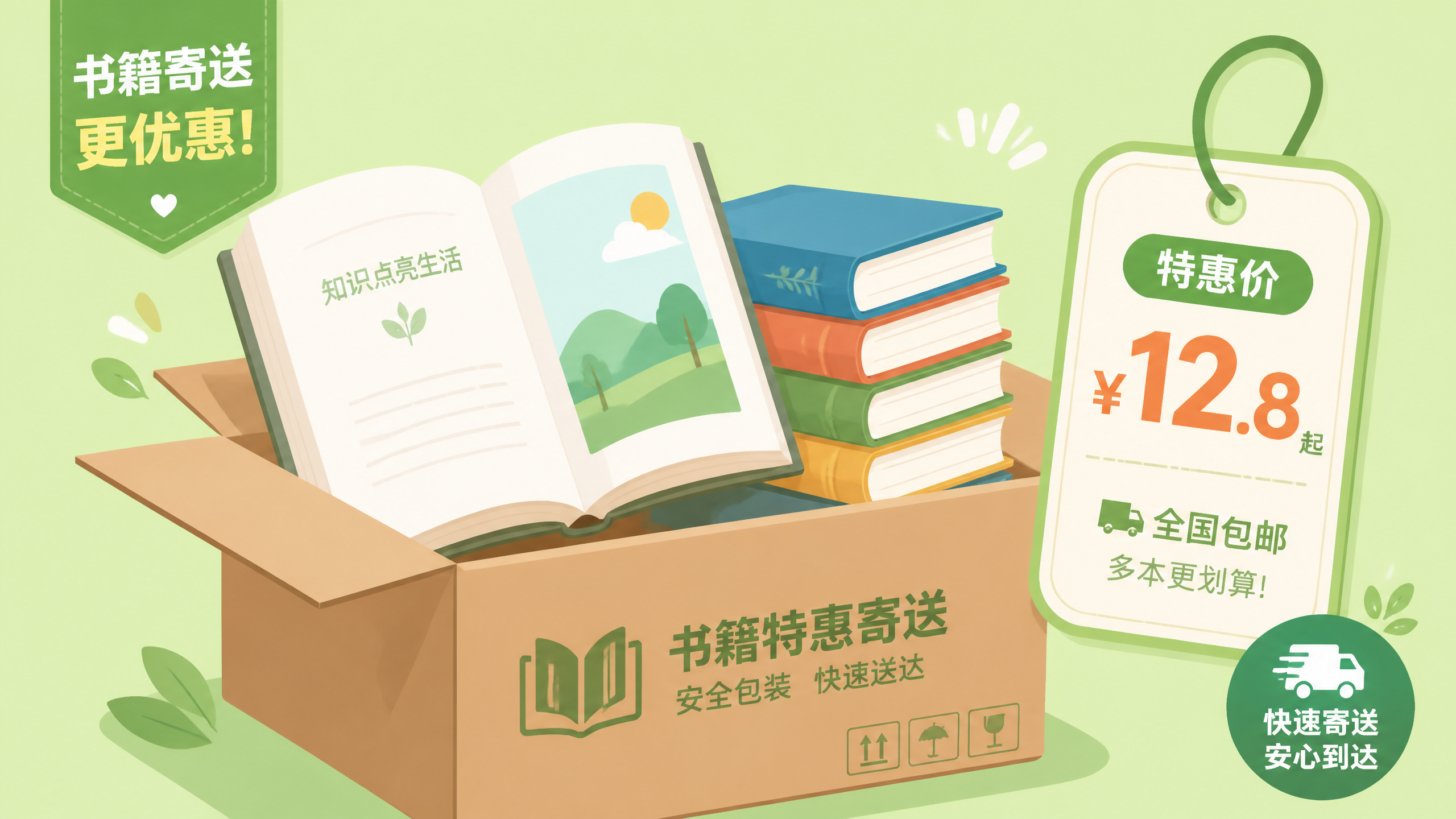寄书本快递怎么寄最便宜？快递社书籍比价低至4折起省六成